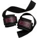 FITGIRL Wrist Straps for Women - Gym Lifting Wraps for Improved Muscle Gain in Legs, Back, Shoulders, and Core (Black) - Buy Online on SooperMarket.com