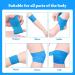 Jurcicat Self-Adhesive Bandage - 12 Rolls (7.5cm x 4.5m) | Air Permeable First Aid & Sports Injury Protection for Humans & Dogs - Buy Online on SooperMarket.com