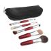 NOLITOY 5 Sets Makeup Brush with Bag - Premium Eyeshadow Blush & Cosmetic Applicators for Flawless Beauty | International Shipping Available - Buy Online on SooperMarket.com