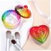 FRCOLOR 10 Pcs colorful crystal cup acrylic nail brush Rainbow Glass Crystal Acrylic dappen dishes monomer glass cups with lid dappen dish for acrylic nails glassware Nail supplies liquid - Buy Online on SooperMarket.com