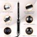 Hair Curler Automatic Curling Iron: 1.1inch Waver Hair Tool with 30s Instant Heat - Rotating Curling Wand Black - Buy Online on SooperMarket.com