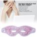 Reusable Gel Bead Eye Pack - Hot & Cold Compress Eye Mask for Fatigue Relief Dark Circles & Migraines - Soft Silicone Gel Eye Pad (Purple - Buy Online on SooperMarket.com