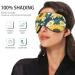 Haskirky Light Blocking Eye Mask for Adults - Adjustable, Breathable, Perfect for Travel, Yoga, and Deep Sleep - Sunflower Animals Design - Buy Online on SooperMarket.com