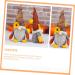 ABOOFAN Doll Thanksgiving Harvest Rudolph Gnome Decoration for Decor Figurine Autumn Festival Party Assorted Color 28X11X7CM - Buy Online on SooperMarket.com