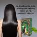 Kangana Black Henna Hair Dye Powder for 100% Grey Coverage - 6 Pouches, 60g | Natural Black Henna Hair Color - Buy Online on SooperMarket.com