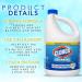 Bulk Bleach Liquid Cleaner for Laundry & Bathroom - 121 oz + Free 6-Pack Microfiber Cloths | Effective Multi-Purpose Cleaning Solution - Buy Online on SooperMarket.com