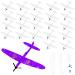 The Twiddlers 24 Styrofoam gliders for handicrafts & coloring for children boys & girls - gifts & activities for children's birthdays