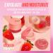 Kaja Balmy Bento Lip Balm & Scrub - Coral Finish | Moisturizing & Exfoliating Lip Care | Strawberry Rose | 0.4 Oz - Buy Online on SooperMarket.com
