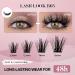 MilyBest DIY Lash Extension Kit - 144 Pcs Individual Lashes, Eyelash Glue, Applicator Tool, and More - Easy to Apply at Home (Kit M03) - Buy Online on SooperMarket.com
