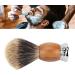 Professional Portable Shaving Brush - Ergonomic & Elegant Composite Wood Bart Care for Men | Perfect for Hairdressing Salons - Buy Online on SooperMarket.com