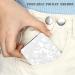 Delicate Compact Travel Vanity Mirror for Girls Women Men Classic White 2-Sided Folding Makeup Mirrors for Pocket Purse Handbag Wallet Portable Magnifying Slim Cosmetic Mirror with 3D Shell Pattern - Buy Online on SooperMarket.com