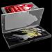 MadBite Spinnerbait Fishing Lures 4pc Multi-Color Kits with Stinger Hooks in Storage Box - 3/8oz Double Willow & Colorado/Willow Blades - Buy Online on SooperMarket.com