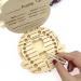 JZK Wooden Baby Milk Teeth Storage Keepsake Box - Baby Tooth Holder for 4-12 Years - Ideal Birthday or Christening Gift for Boys - Beige - Buy Online on SooperMarket.com