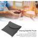 Premium PU Leather Hearing Aid Bag | Portable Storage for Amplifiers | Durable Black Pocket Organizer - Buy Online on SooperMarket.com