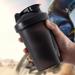 KANGSIT Protein Shaker Bottle with Stainless Steel Mixing Ball BPA- and DEHP-free Leakproof Flip On Lid- Protein & Supplement Shaker Bottle 400ml (Green) - Buy Online on SooperMarket.com