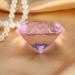 MUNEFE Diamondsly Glass Crystal Drill 2 Color Nail Art Display Glass Crystal Drill for Decorating Rooms and Other Shot Models(60MM pink) - Buy Online on SooperMarket.com
