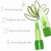Aliin Lipstick Change Permanent Waterproof Moisturising Discolouration Lip Care Aloe (Multicoloured One Size) 1 count (Pack of 1) multicoloured - Buy Online on SooperMarket.com