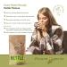 Organic Nettle Leaf Tea - Wild Stinging Nettle Herb for Detox and Allergy Relief - Buy Online on SooperMarket.com