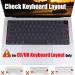 Ultra Thin Keyboard Cover for 2022-2024 MacBook Air 15 M2 M3 & Pro 14 16 M1 M2 Max - EU Layout with Touch ID | Perfect Fit for A3114 A3113 Models - Buy Online on SooperMarket.com