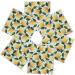 6Pcs Reusable Paper Towels Lemon Print Dish Towels for Kitchen Soft and Absorbent Dish Cloths Quick Drying Kitchen Dishcloths Dish Rags for Washing Dishes - Buy Online on SooperMarket.com