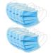 Zuvo 50pk- Disposable 3-Layer Face Masks High Filterability Blue
