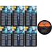 Cien Men Twin Blade Shaving System Razor with 20 razor blades 6-pack (6 wet razors + 120 double-blade-shaving heads) + Cien Men skin protection cream Skin Protection Cream (75 ml) Blue 1 piece (6-pack)
