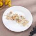 Edary Bride Wedding Hair Vines Gold Flower Bridal Headband Crystal Headpieces Leaf Bridesmaid Hair Accessories for Women and Girls - Buy Online on SooperMarket.com