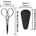 Premium Stainless Steel Beard & Mustache Scissors for Men - Precision Grooming Tool for Hair Eyebrows and Nose Hair - Buy Online on SooperMarket.com