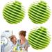 Dryer Balls Laundry - Anti-Winding Machine Ball Soft Washing Balls | TPR Flexible Reusable Softener Ball For Washing Machine Quick Drying Green - Buy Online on SooperMarket.com