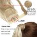 Clip in Ponytail Extension Wrap Around for Women Long Synthetic Natural Wavy Curly Hair Pony Tail Hair Extensions 17 inch Light Auburn - Buy Online on SooperMarket.com