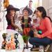 ERKOON 200 pcs Halloween Treat Bags Halloween Cellophane Candy Bags Spider Web Bat Ghost Pumpkin Gift Bags with 250 Twist Ties Kids Party Candy Bags for Halloween Party Supplies - Buy Online on SooperMarket.com