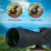Gosky HD Spotting Scope 20-60x80mm with Tripod, Smartphone Adapter - Ideal for Bird Watching, Target Shooting, Hunting - BAK 4 Prism Spotter Scope for Wildlife Scenery - Buy Online on SooperMarket.com