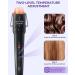 5 in 1 Curling Iron Wand Set Ohuhu Upgrade Curling Waver With 5Pcs 0.35 to 1.25 Inch Interchangeable Ceramic Barrels and Heat Protective Glove for Women Gifts Rainbow Color Idea for Gift - Buy Online on SooperMarket.com