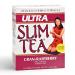 Ultra Slim Tea, Cran-Raspberry, Tea Bags, 24 Count (Pack of 4)
