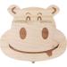 Hippo Shaped Baby Tooth Fairy Box - Keepsake Organizer for Lost Teeth - English Words Baby Shower Gift - Buy Online on SooperMarket.com