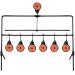 KNINE OUTDOORS 6 Targets Air Gun Pellet BB Gun Resetting Target, Rated for .22 .177 Caliber