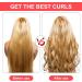 Curlers Large Curls Set - 26 Piece Self-Adhesive Rollers & Clips for Heatless Styling - Ideal for Long, Medium, Short Hair - Buy Online on SooperMarket.com