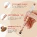 Saviland 6PCS Kolinsky Acrylic Nail Brush Set for Acrylic Powder Application - Sizes 4/6/8/10/12/14 - Buy Online on SooperMarket.com