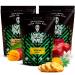 Fruity yerba mate set | Yerba mate with fruits | Verde Mate Green Mango & Maracuya Ananas Dragon | Brazilian yerba mate green | Mild taste | Natural coffeine | Yerba mate tea | 3x500g