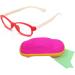 Children's Glasses Frames for Ages 5-12 | Clear Lens Stylish Red & Pink Cases Available - Buy Online on SooperMarket.com