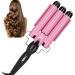 3 Barrel Curling Iron Wand Adjustable Hair Curler Waver Crimper 110V 240V Fast Heating Easy Temperature Adjustment Hair Styling Suitable for Wavy Hairstyles (28mm) - Buy Online on SooperMarket.com