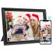 FRAMEO 10.5 Inch Smart WiFi Digital Photo Frame 1920x1280 FHD IPS LCD Touch Screen, Auto-Rotate, 32GB Storage, Support SD Card & USB Drive, Share Moments Instantly via Frameo App from Anywhere 10.5 inch FRAMEO - FHD