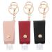Abaodam 3 Sets Pendant Keychain for Keys Empty Bottle Keychain Travel Bottle Keychain Bags