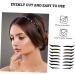 PLAFOPE 72 Pairs Glitter Eyeliner Reusable Eyeliner Sticker Instant Eyeliner Stickers Double Side Tape - Buy Online on SooperMarket.com