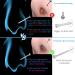 Firstomato Sterile Nose Piercing Gun Kit - Safe Self-Use Nose Ring Tool with Hypoallergenic Studs - 2pcs Clear Silver Crystals - Buy Online on SooperMarket.com
