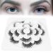 7 Pairs Reusable Thick Curly False Eyelashes Set - Enhance Your Look | International Shipping Available - Buy Online on SooperMarket.com