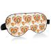 Haskirky Light Blocking Eye Mask Breathable and Adjustable Adult Men and Women Travel on Business Trips Yoga Meditation Light Smooth Comfortable Eye Mask Office Deep Sleep Goodies Retro 70s Eyes