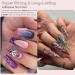 Senvenski Nail Rhinestone Glue Gel Set - 8ml x 2 with Brush & Pen Tip for Nail Art Decorations - Buy Online on SooperMarket.com