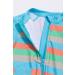BONVERANO Baby Boys Swimsuit UPF 50+ Sun Protection Full Zipper One Piece Swimwear 2-3 Years Stripe - Buy Online on SooperMarket.com