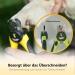 Thunderpaws Professional Dog Claw Scissors with Safety Lock & Nail File - Medium to Large - Green - Buy Online on SooperMarket.com